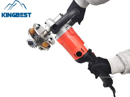 Rotary Bushhammer Angle Grinder For Stone And Concrete Rough Surface Free Shipping