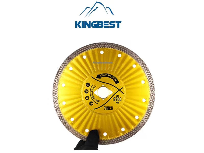 22.23mm Golden Turbo Saw Blades For Cutting