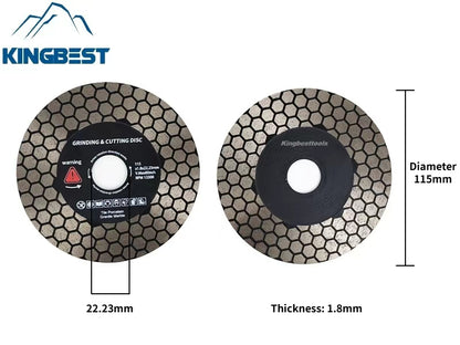M14/22.23mm Football Corrugated Cutting Disc For Porcelain