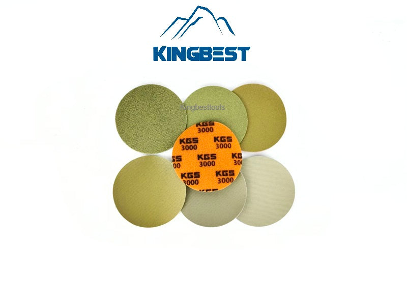KGS Swiflex 7 steps Dry Sandpapers Polishing Pads Sandpapers