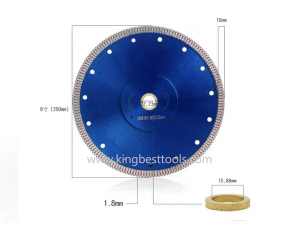 Porcelain Diamond Saw Blades For Bevel & Straight Cut