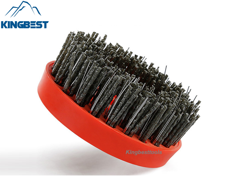 110mm Round Frankfurt Antique Brush for Angle Grinders