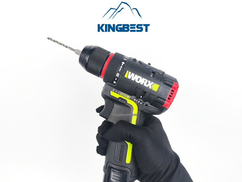 Speed-Adjustable Brushless Lithium Drill Free shipping