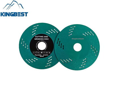 New Spiral Design Grinding Disc Cutting Blades For Ceramic and Porcelain 22.23mm