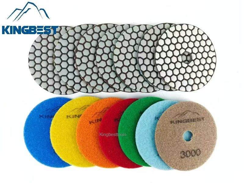 Dry Polishing Pads/Sandpapers 80/100mm