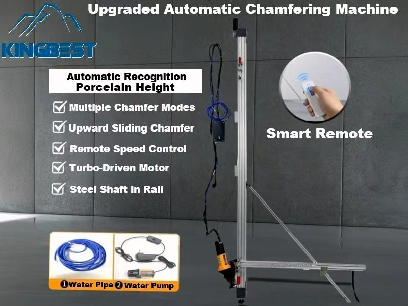 Automatic Frame Chamfering Machine Vertical Automatic Chamfering Machine Rail Tiles Cutter For Tiles Porcelain Ceramics-Free Shipping A01&A02