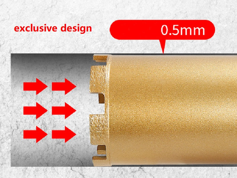 Deep Wet Core Drilling Bits 46/51mm