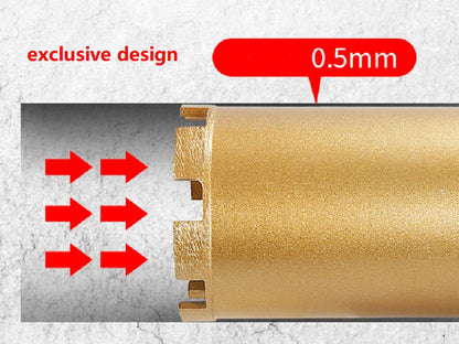 Deep Wet Core Drilling Bits 46/51mm