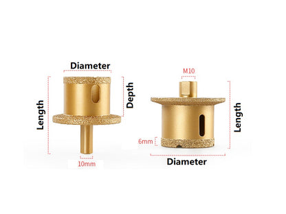 Drilling Bits for Drain Hole--Marble Preferred