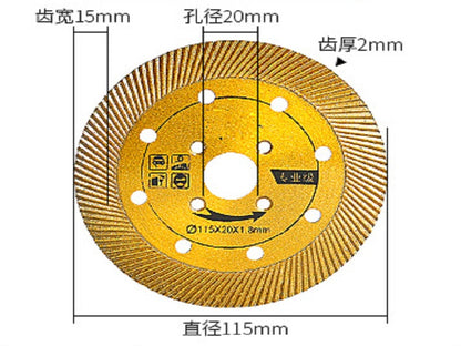 Cutting Blade for Granite 115mm (3pcs a pack) - Free Shipping