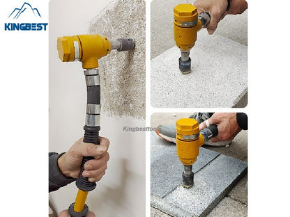 Pneumatic Chisel Machine for Bushhamered/Chiseled/Pineapple/Rough Surface Free Shipping A01