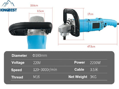 M16 Upgraded Brushless Polisher for wool polishing Free Shipping
