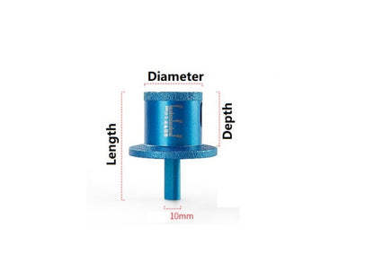 Drilling Bits for Drain Hole--Porcelain Preferred