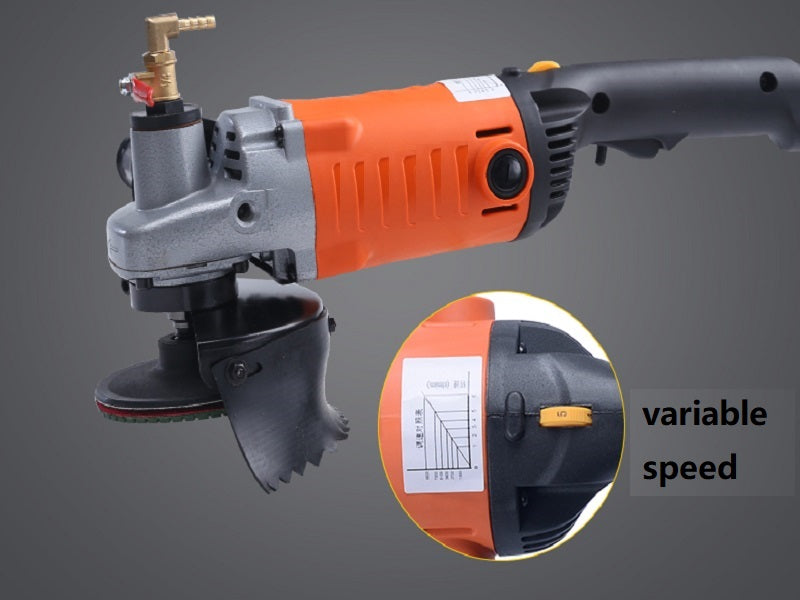 Variable Speed Electric Polisher With Water Wet Polisher Free Shipping to US Mainland Only A01