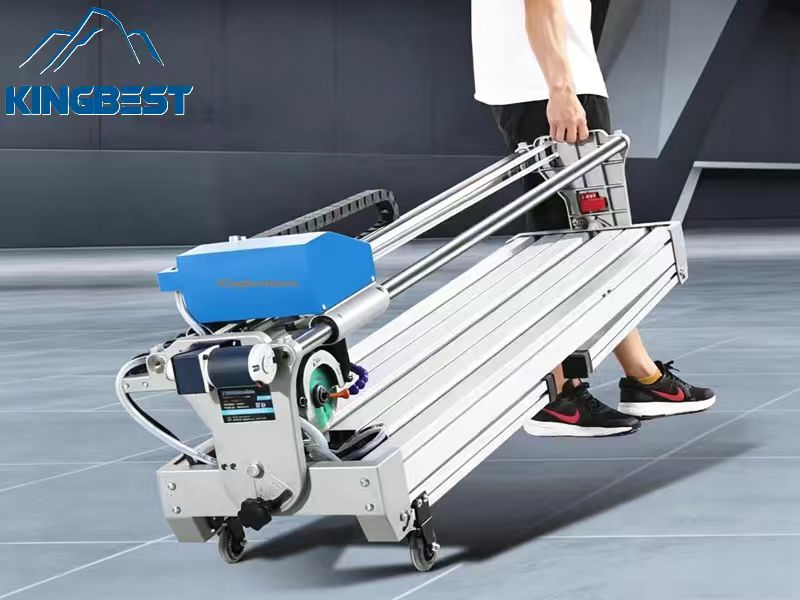 Double Bar Porcelain Bridge Cutter Dustfree Cutting Machine with Remote Control Free Shipping A01