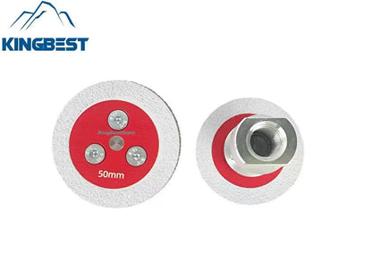 Mini Brazed Disk Diamond Carving Grinding Saw Blade with Flange 50mm
