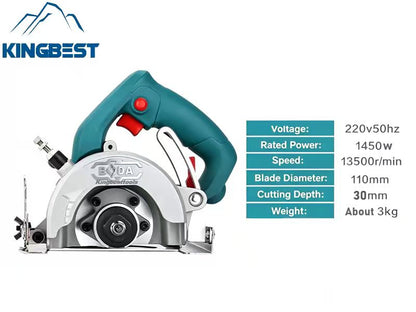 Industrial Power Mica Electric Cutting Machine for 45 Degree Beveling Free Shipping