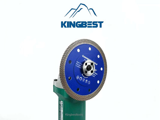 Blue Sharp Diamond Saw Blades With Central Hole 22.23mm
