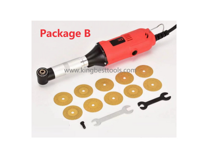 Micro Electric 90° Elbow Grinding Machine/Multifunction Angle Grinder-Free Shipping to US Mainland Only A01