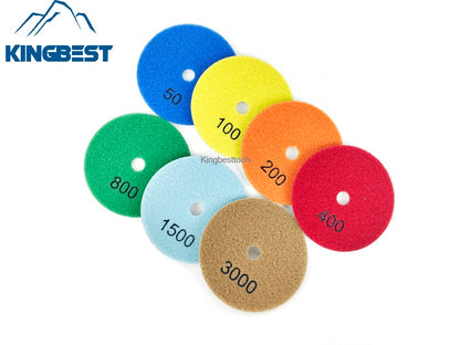 Thicknessed High Variable Speed Dry Polishing Pads Sandpapers of Stone