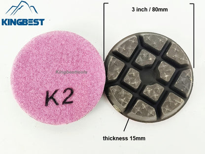 4 Steps Dry Grinding Discs For Concrete Floor 80mm