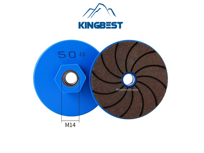 80mm Blue Grinding Pad Resin Edge Polishing Wheel M14