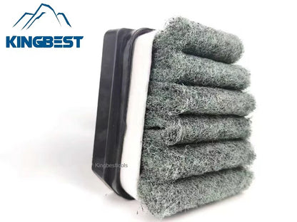 Frankfurt Sponge Brush Horseshoe-shaped Matte Surface Abrasive Fiber Brush