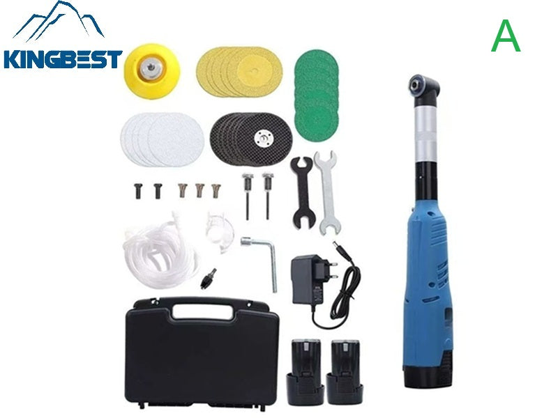 Battery 90 degree Micro Elbow Angle Grinder-Free Shipping