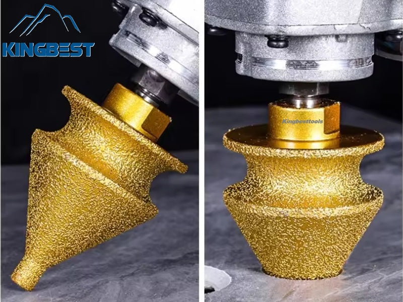 M10 Brazed Conical Umbrella Drill Bit for Chamfer and Drill