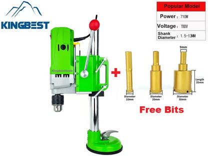 Mini Suction Cup Bench Drill Stable Drilling Machine Free Shipping