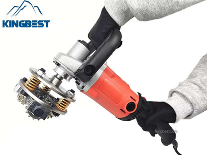 Rotary Bushhammer Angle Grinder For Stone And Concrete Rough Surface Free Shipping A01&A02