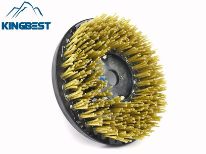Diamond Brush for Leather Finish Stone Leather Brushes for Granite Stone Marble Floor Cleaning Stone Brushes Stone Abrasive Tools