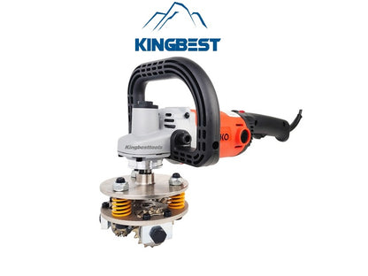 Rotary Bushhammer Angle Grinder For Stone And Concrete Rough Surface Free Shipping A01&A02