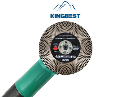 Double-sided Diamond Corrugated Saw Blade For Cutting and Grinding