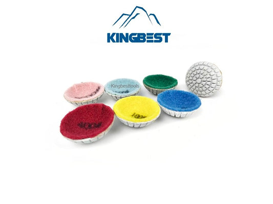 7 step Curved  Wet Polishing Pad 2 Inch
