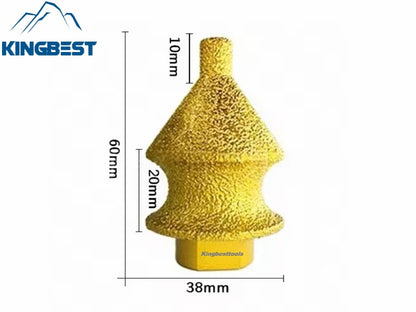 M10 Brazed Conical Umbrella Drill Bit for Chamfer and Drill