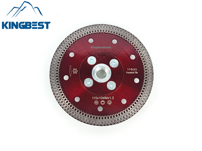 Red Diamond Cutting Marble Ceramic Turbo Saw Blade for Porcelain Tile Cutting Disc