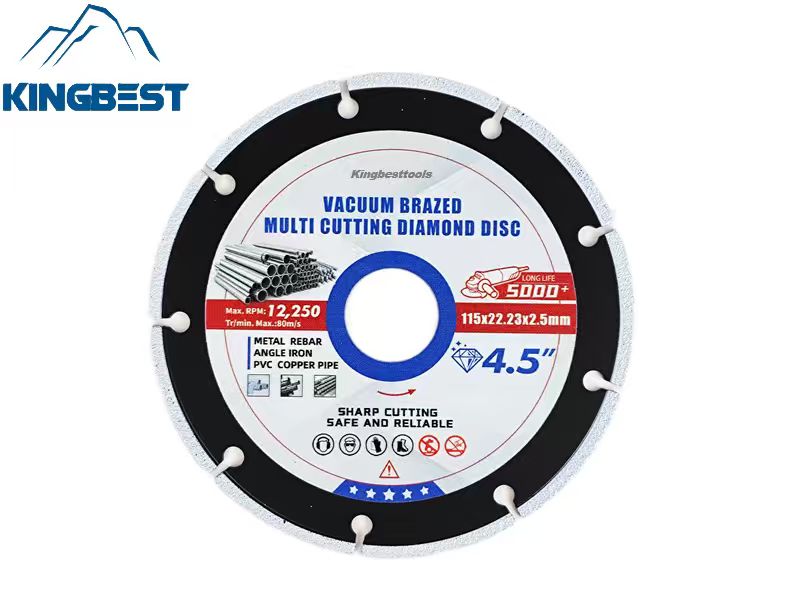 Vacuum Brazed Multi Iron Cutting Diamond Disc
