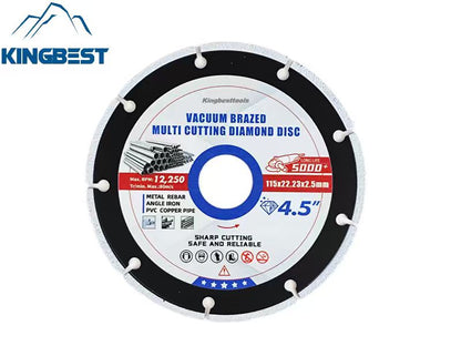 Vacuum Brazed Multi Iron Cutting Diamond Disc