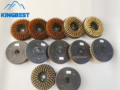 Diamond Brush for Leather Finish Stone Leather Brushes for Granite Stone Marble Floor Cleaning Stone Brushes Stone Abrasive Tools