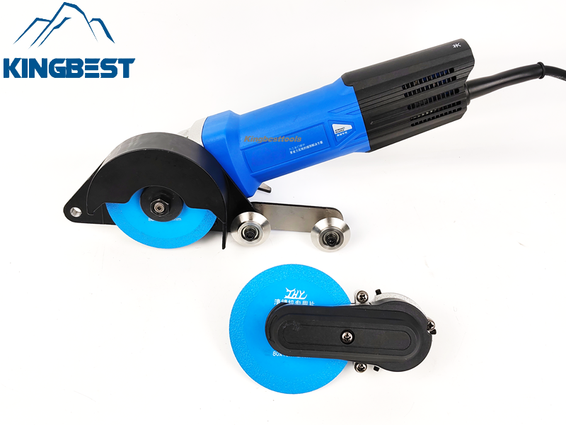 Seam Cleaning Angle Grinder with Positioning Guide Wheels Free Shipping