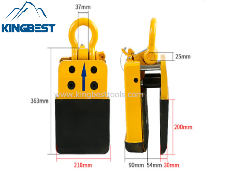 Heavy Hanging Clamp For Slabs/Slab Lifter Free Shipping A01