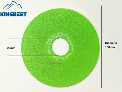 Green Disc For Porcelain 100mm (6pcs a pack) - Free Shipping