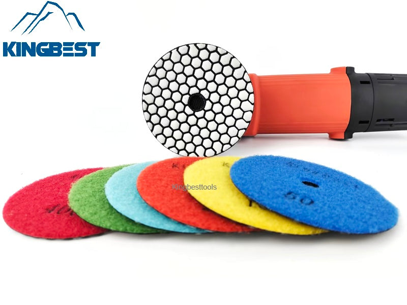 Upgraded Dry Polishing Pads/Sandpapers 100mm
