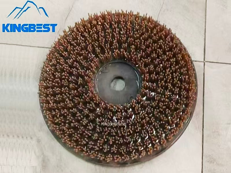 Diamond Brush for Leather Finish Stone Leather Brushes for Granite Stone Marble Floor Cleaning Stone Brushes Stone Abrasive Tools