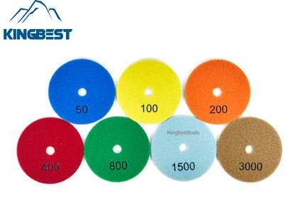 Thicknessed High Variable Speed Dry Polishing Pads Sandpapers of Stone