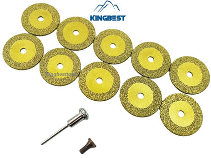 40mm/6mm Golden Mini Cutting Blade For Elbow Grinder