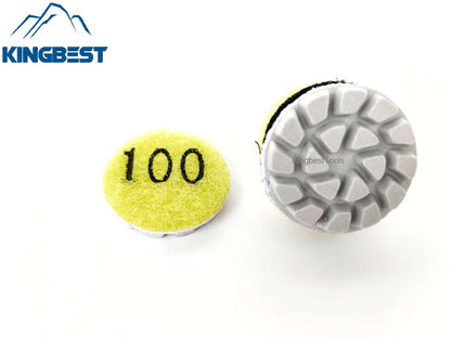 1 inches Mini Wet Polishing Pads for Jade Jadeite Marble Renovation~Backer Free