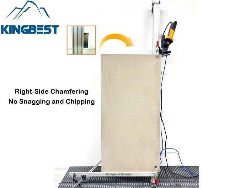 Automatic Chamfering Cutter with Frame Vertical Automatic Chamfering Machine Rail Tiles Cutter For Tiles Porcelain Ceramics-Free Shipping A01 A02