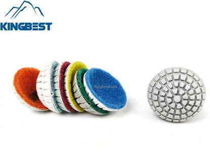 7 step Curved  Wet Polishing Pad 2 Inch